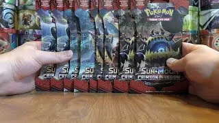 8 Crimson Invasion Booster Pack Opening