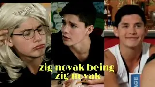 zig novak being zig novak for almost 3 minutes straight (degrassi: next generation)