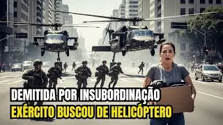 Demitida E Voltando Pra Casa A Pé — Até Dois Helicópteros Pousarem Gritando 
