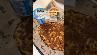 Pidem lahmacun men&uuml;. Marka adı ge&ccedil;tiği i&ccedil;in reklam. #shorts