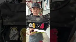 Tactical Satchel Bag with 1 Foot Loop Side Velcro Panel for you to paste your Favourite Morale Patch