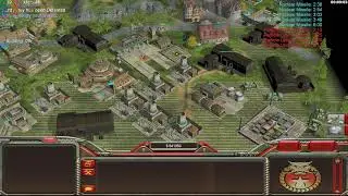 c&c the first decade generals zero hour n project mod skirmish tank vs super weapon vs nuke hard
