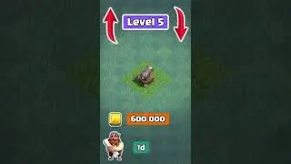Level 1 to max Cannon BH - clash of clans
