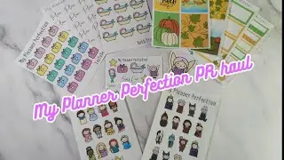 ✨My Planner Perfection - UK planner shop PR haul - save using my code STORY15 ✨