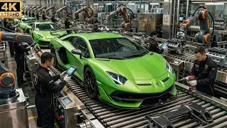 Inside Factory Lamborghini Aventador SVJ (2018) — From $517,770 MSRP to $900K+ Today