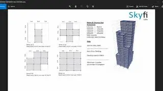 Tall Building Design - Project assignment for Skyfi Labs online course - by Amit M. Sasne