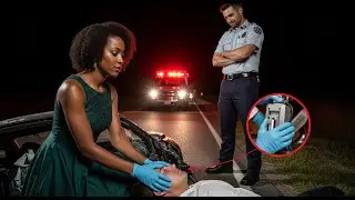 White Fire Captain Dismisses Black Woman at Crash Scene,Then Real Medics Arrive and Salute Her