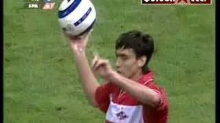2004 Villarreal CF (Spain) - Spartak (Moscow) 1-0 UEFA Intertoto Cup, full match 1st half