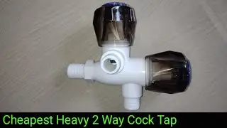 PVC Two Way Angle Cock Tap Valve