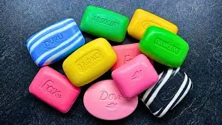 DOVE, DURU, PALMOLIVE, FAX, SAFEGUARD, ABSOLUT 😱💫 MOST SATISFYING SOAP CUTTING ASMR #asmr #soap 