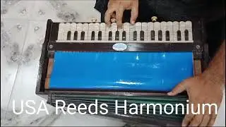 Antique harmonium is made in USA reeds,pure seasoned teak wood,for sale/22000/9505123489