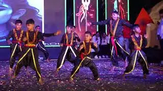 VINAYAKA VIDYANIKTHAN ANNUAL DAY 2025-26 #shivatandav #rudrathandavam Dance Peformance by 5th  BOYS