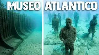 Encontramos un MUSEO SUBMARINO a 15 METROS DE PROFUNDIDAD🤯 - LANZAROTE