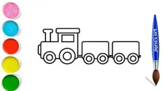 How to draw train 🚂#train drawing easy #train#art2024#trending drawing 2024#viral