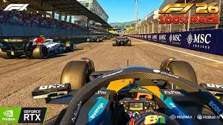 F1 26 &ndash; McLaren MCL40 | 100% Race Start Full Grand Prix | RTX 4K Gameplay