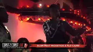 Slum Feat Mick$tick & Flo Capri Performs at Coast 2 Coast LIVE | DMV Edition 12/18/18 - 1st Place