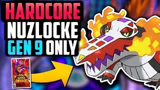 CAN I BEAT A POKÉMON SCARLET HARDCORE NUZLOCKE WITH ONLY NEW POKÉMON!? (Pokémon Challenge)