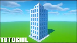 Minecraft Tutorial: How To Make A Easy Skyscraper 