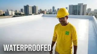 Gray Roof Waterproofing Services in Karachi | Roof protection coating &ndash; KCS Roofing Specialist