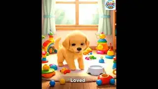 Sad Puppy Finds Love 💛 | Be Kind 🐾 | Igloo Kids #IglooKids #BeKind #KidsShorts #CutePuppy 