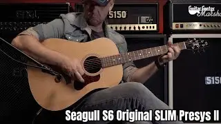 Seagull S6 Original SLIM Presys II - kanadyjska gitara akustyczna | TV Guitar Center