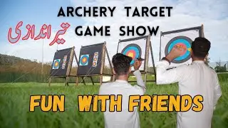 Archery target game| Fun game with friends #funhome