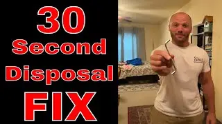 Отремонтируйте измельчитель мусора за 30 секунд