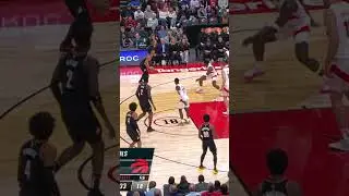 3 in his home country 🥲 | Portland Trail Blazers vs. Toronto Raptors | #trailblazers #nba