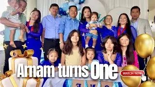 Arnam Turns ONE! A Heartfelt Birthday Celebration with Family & Friends