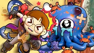 章魚大boss出現囉！我加點燒烤醬把它變得香噴噴！ 肉鴿彈彈奇兵 Flick Shot Rogues