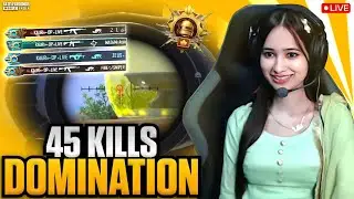 45 KILLS DOMINATION in Conqueror Lobby🔥|Stream Highlights | KAUR OP LIVE