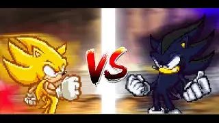 Super Sonic Vs Apex Seelkadoom Sprite Animation