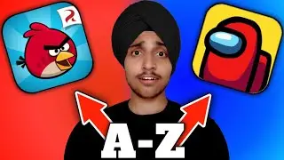 A to Z PLAY STORE Games  - Famous 'A' Letter 🎮 | #1