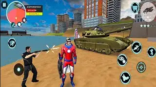 Superhero Drive an Police Car | Battle With Police Car Robot | Superhero Games For Android