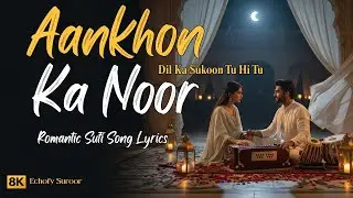 Aankhon Ka Noor | Romantic Sufi Song | Heart Touching Indian Love Song 2025 | Echofy Suroor