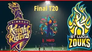 CPL t20 live : Final-2020 | Trinbago Knight Riders vs ST Lucia Zouks Live | TKR vs Zouks