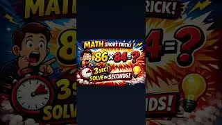 Multiply Two Numbers in seconds | Without Pen or Paper Multiplication.