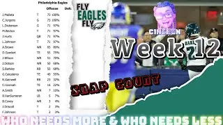 Eagles Vs Rams 2024 Week 12 Snap Count Analysis: How Effective Were Our Players With The Playing