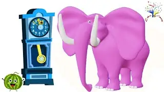 🐭 Hickory Dickory Dock! Cat Chases Mouse AI37AI39 || Super Simple Song | Nursery || EduFam