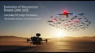Evolution of Weaponized Drones (2000&ndash;2050) From Hobby Toy to High tech Machine.