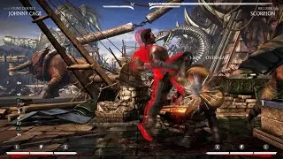 MKX - Johnny Cage 72% Combo (Stunt Double Variation)