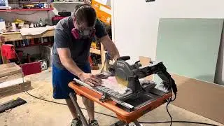 Cutting Marble Tiles with Ridgid Wet Tile Saw
