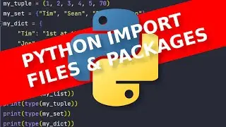 Python Importing External Files and Packages