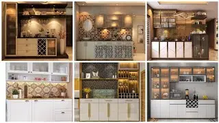 Latest Crockery Units 2025|| Best Dining Room Crockery Unit Designs || Latest Dining Room Cupboards