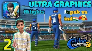 🏏🔥 WCC3 High Graphics Pakistan vs India 😱 | 10 Overs Epic Match 🤯