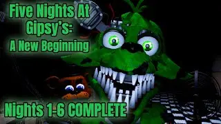 Five Nights At Gipsy's (Alpha Series): A New Beginning | Nights 1-6 COMPLETE [FNAF Fan Games 2025]
