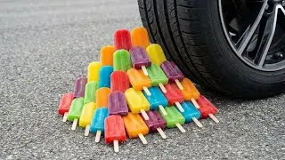 BIG EGG COCA COLA BALLOON VS CAR, Coca Cola Zero, PowerAde, Fanta, Sprite, Fruko and Mentos Diff Und