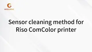 Sensor cleaning method for Riso ComColor printer#riso #printer #machine