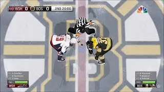 NHL 18 - Boston Bruins vs Washington Capitals - Gameplay (HD) [1080p60FPS]