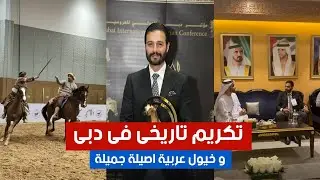 خيول عربية اصيلة جميلة فى دبى وتكريم تاريخى | #٦٠شو_مع_الدكتور_حاتم_ستين
